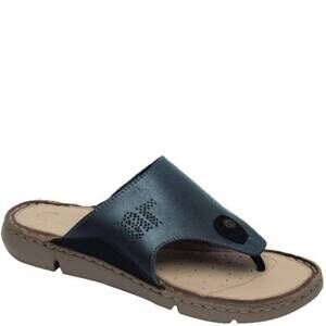 NEW LOBO SOLO women's 1881 thong sandal in black